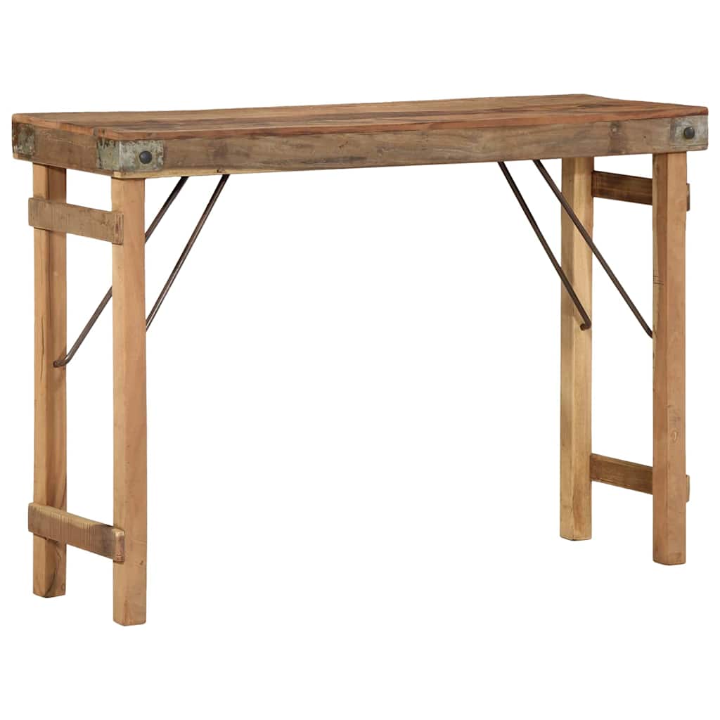 Stolik końcowy Brązowy 110 x 35 x 76 cm vidaXL