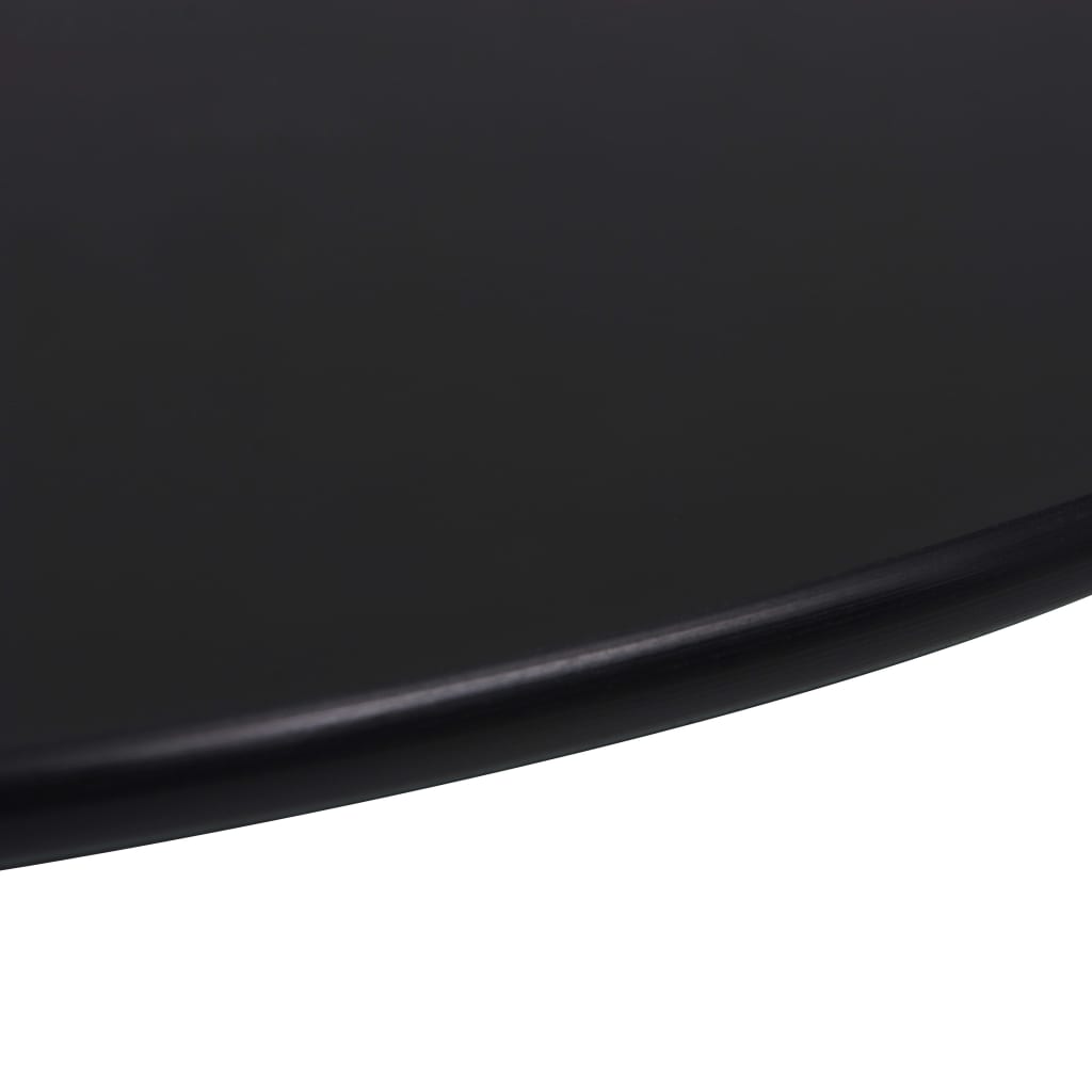 vidaXL Dessus de table rond Verre trempé 700 mm - 4
