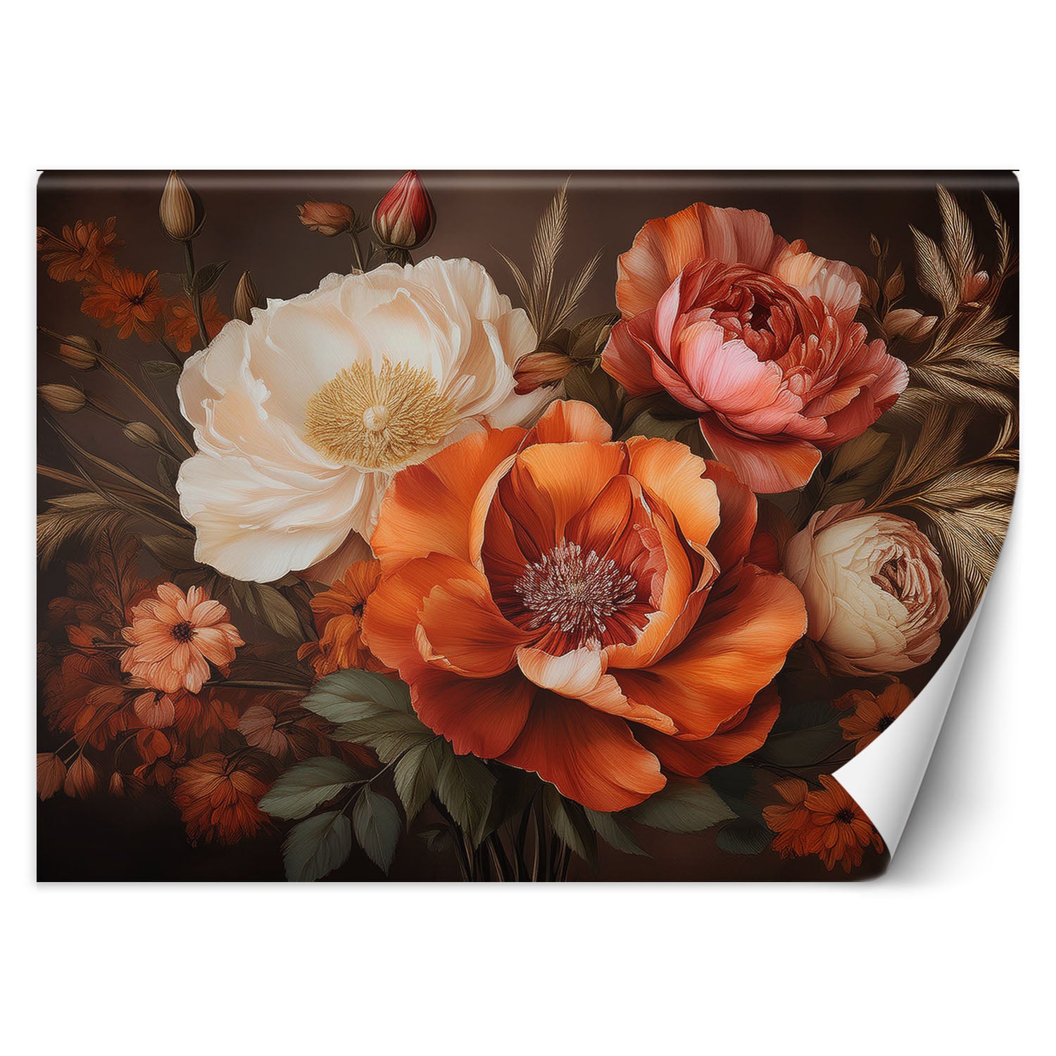 Fototapeta, Natura Botanicals Kwiaty liściaste 300x210