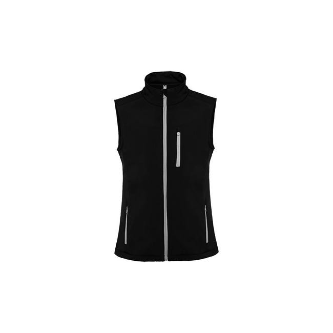 Chaleco soft shell de 2 capas con cremallera invertida NEVADA ROLY XL ...