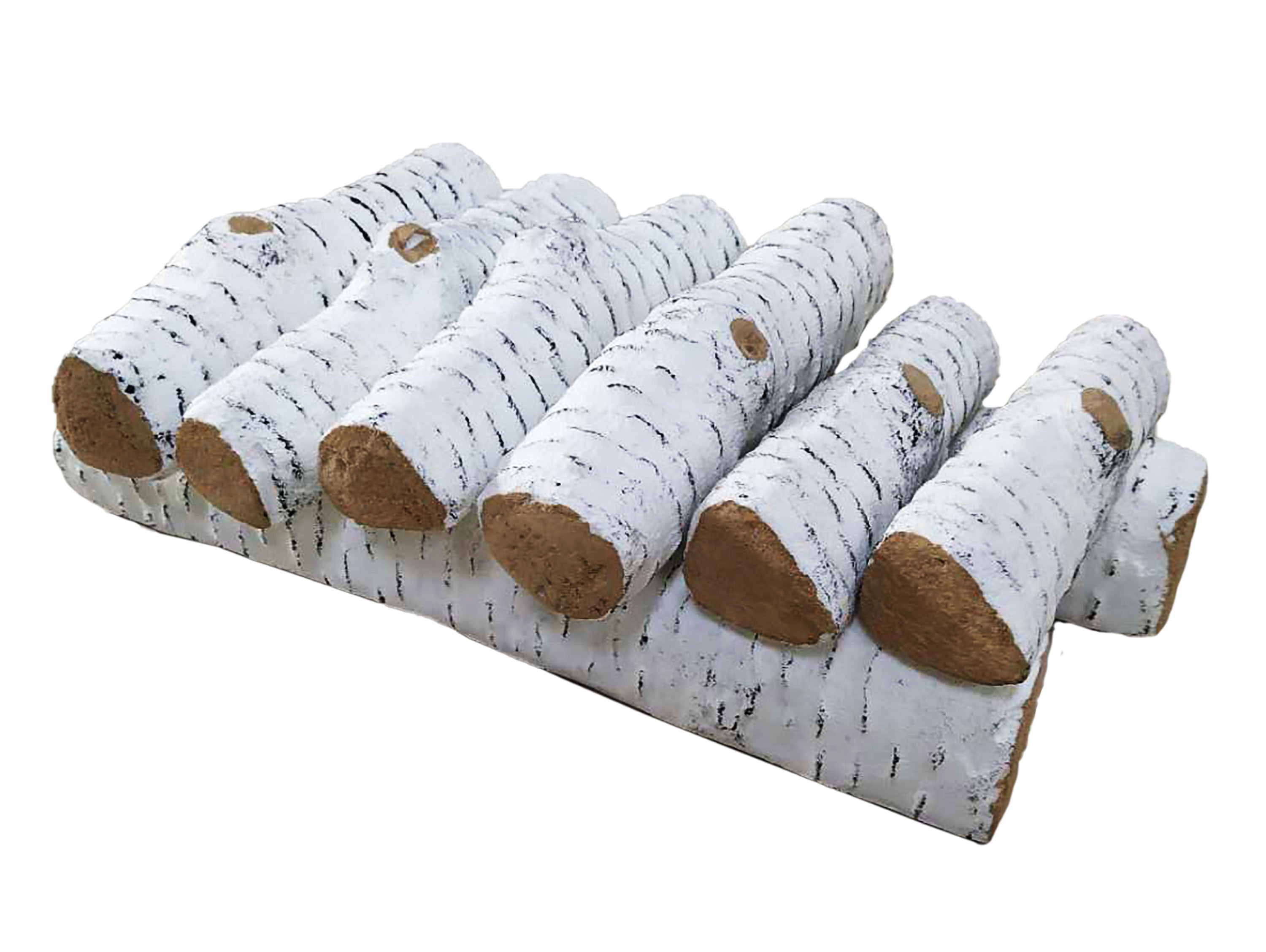 Bûches décoratives en fibre céramique pour cheminées à l'éthanol. 8 ...