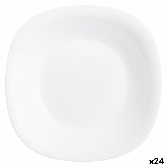 Piatto Fondo Luminarc Plumi Paradise Ver Verde Vetro 22 cm (24 Unità