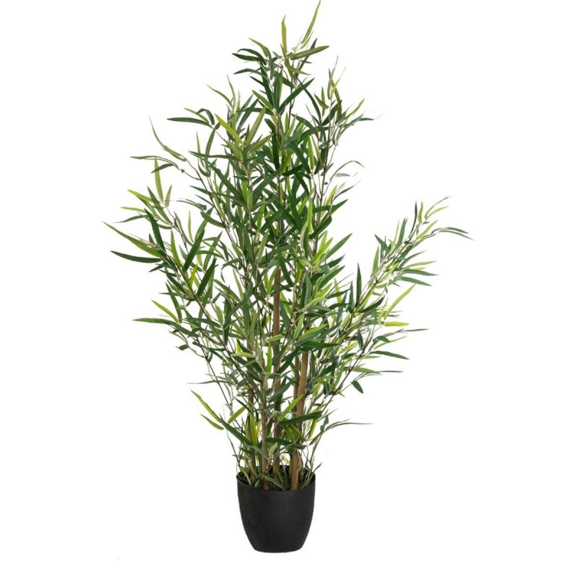 Wellhome  Planta Artificial De Bambú H.90cm Con Maceta Ideal Para Decoración , Leroy Merlin