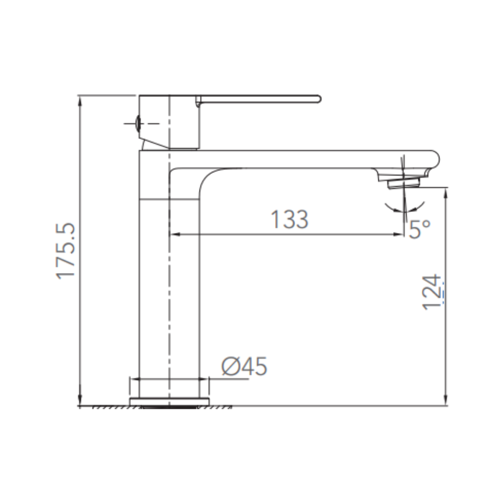 Ensemble mitigeur lavabo + Colonne de douche - Couleur Or brossé - 9