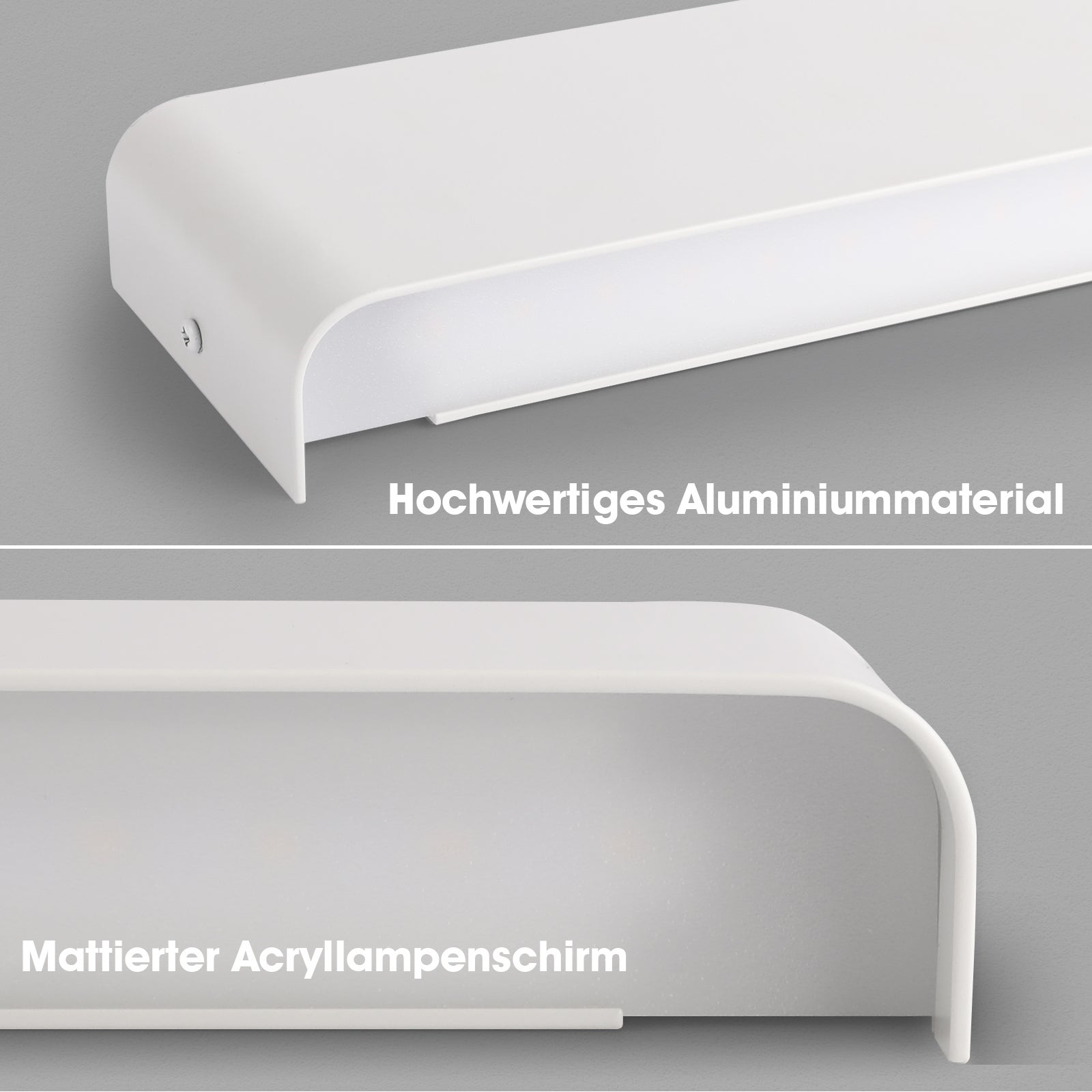 LOVHAUS 30CM Applique Murale d'Intérieur LED, Lampe Murale Vintage, 12W Éclairage Haut et Bas, Éclairage Murale Moderne pour Cuisine, Chambre - 5
