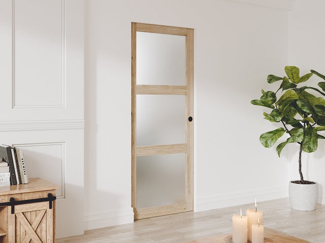 Porte coulissante en verre Horizon - Portes