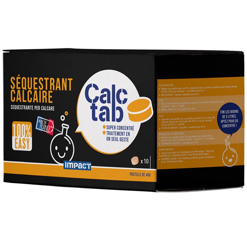 Calcare Tab Calc'tab sequestrant calcaire pastille 40g - Nmp CALCTAB | Leroy Merlin