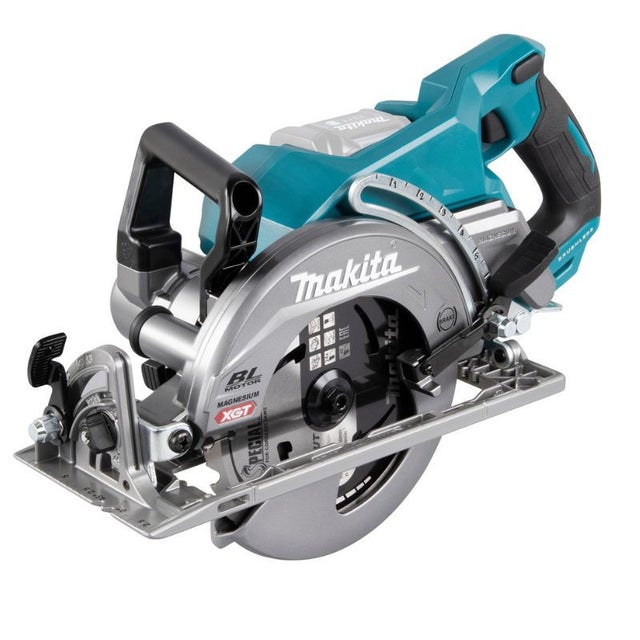Sega circolare a batteria con impugnatura posteriore 185 mm 40V max MAKITA senza batteria - RS001GZ