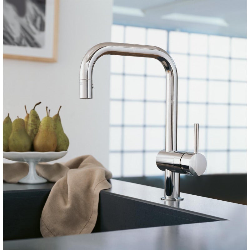 Mitigeur monocommande Evier Bec U Minta 32488000 Grohe - 2
