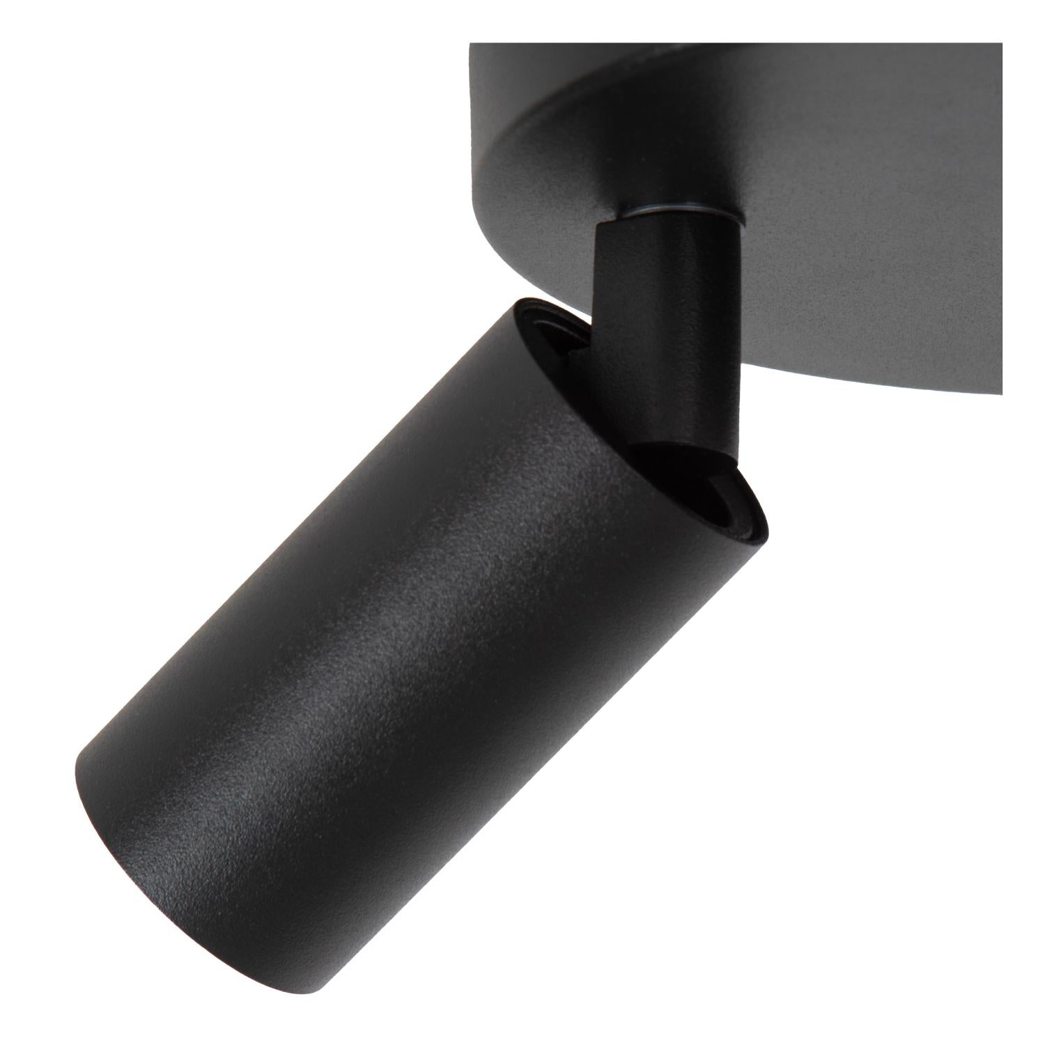 Spot plafond RITMO - Noir - 2xGU10 (MR11) - Lucide - 6