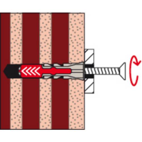 Fischer 538261 DUOPOWER 8x65 S PH LD Cheville 2 éléments 65 mm 8 mm 25 pc(s) - 2