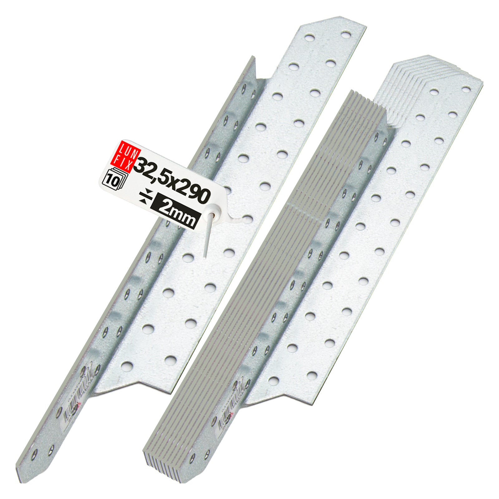 Łącznik krokwiowy 32,5x290 mm lewy 10 szt.
