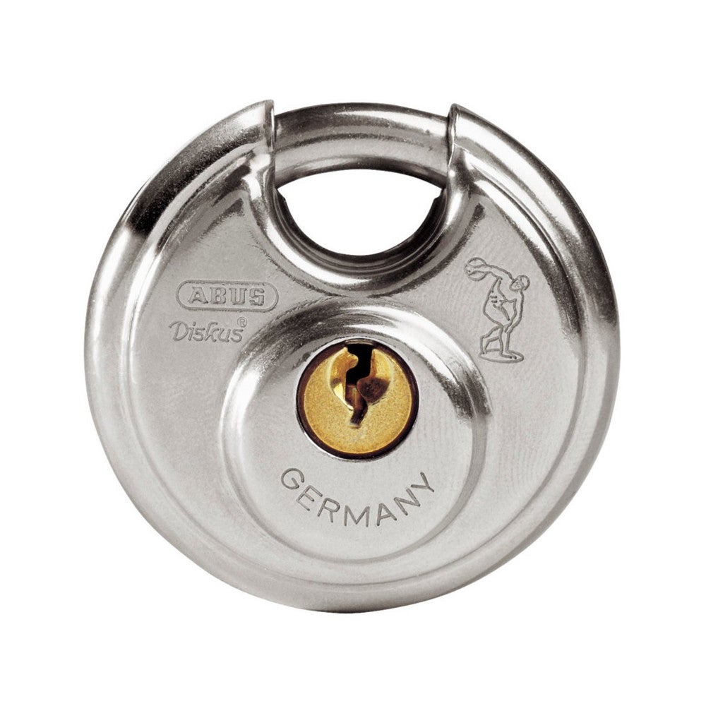 Lucchetto ABUS Diskus 24IB/50 In Acciaio Inox - Sicurezza Livello 7, Anti-Weather, Con 2 Chiavi - Foto 3