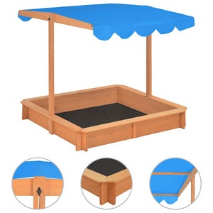 Bac à Sable Carré En Bois Avec Bancs Rabattables Et Toit Réglable 145 X 118 X 118 Cm 03 0006395 91861530 Bac à Sable Carré En Bois Avec Bancs Rabattables Et Toit Réglable 145 X 118 X 118 Cm 03 0006395 91861530