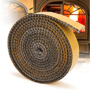 All Stoves Nastro Guarnizione Autoadesivo Per Vetro Stufa: 8 Mm X 2 M - Ricambio Forno E Camino