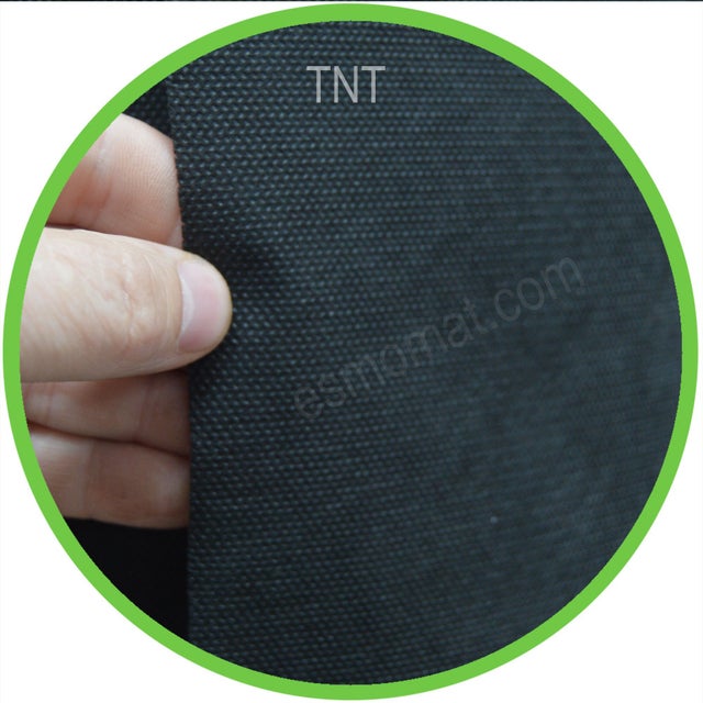 Tecido Não Tecido TNT_1,60x1 mt_(LxC)_60g/m2_Preto_100% Polipropileno