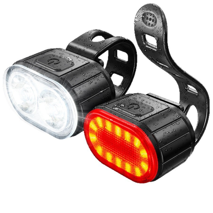 RiToEasysports Feu Arrière Vélo LED Rechargeable USB - 5-6 Modes, Super Lumineux, Étanche IP43, Sécurité Cyclisme Nuit