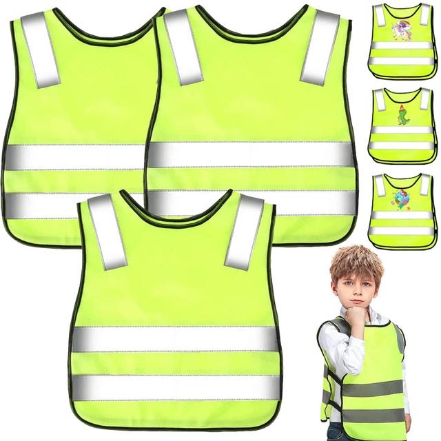 Result RS20J - Gilet de Sécurité Enfant - Jaune Fluorescent | France