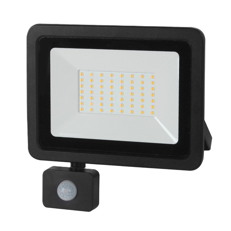 Reflektor LED 230V 50W 4250lm 4000K z PIR