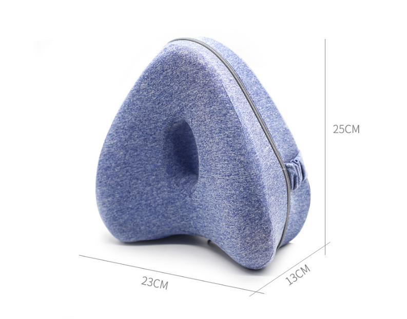 Oreiller de genou pour dormir sur le côté, coussin de levage de jambe, oreiller de jambe confortable, genouillères pour dormir, oreiller de jambe orth - 2