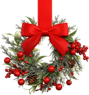 Grand Noeud De Noël 65x105cm En Velours - Rouge, Noir, Bleu, Rose - Décoration Pour Sapin, Porte, Couronne, Intérieur/Extérieur