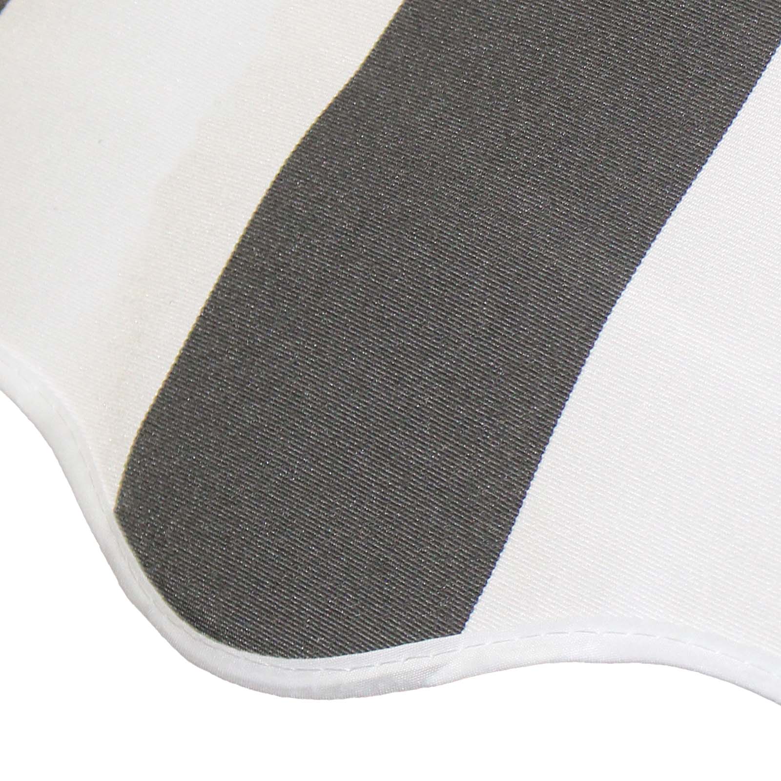 Store banne rétractable manuel – 3 x 2,5 m – Anthracite blanc – Montage mural – Marquise solaire Auvent Pare-soleil pour terrasse et Toboli - 7