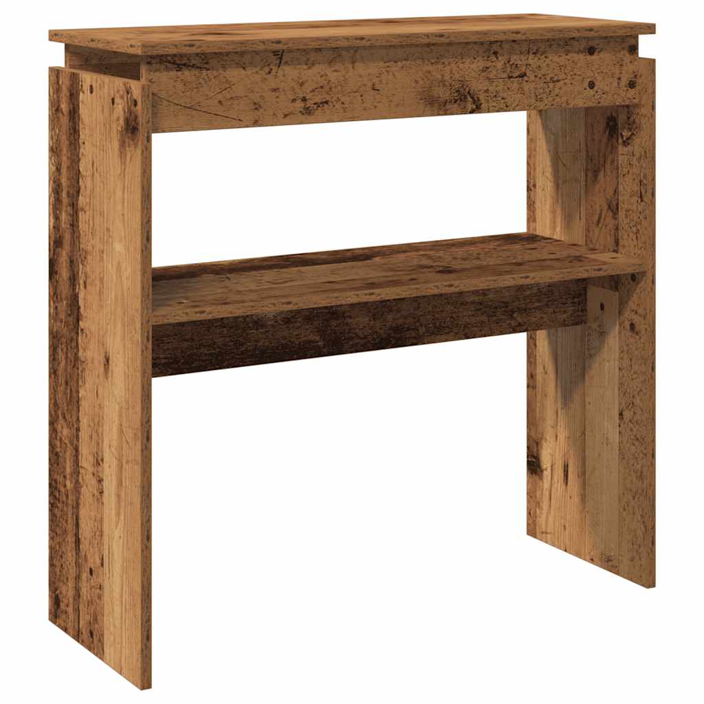 Table basse bois 1 tiroir et 1 niche 110 cm Nagato