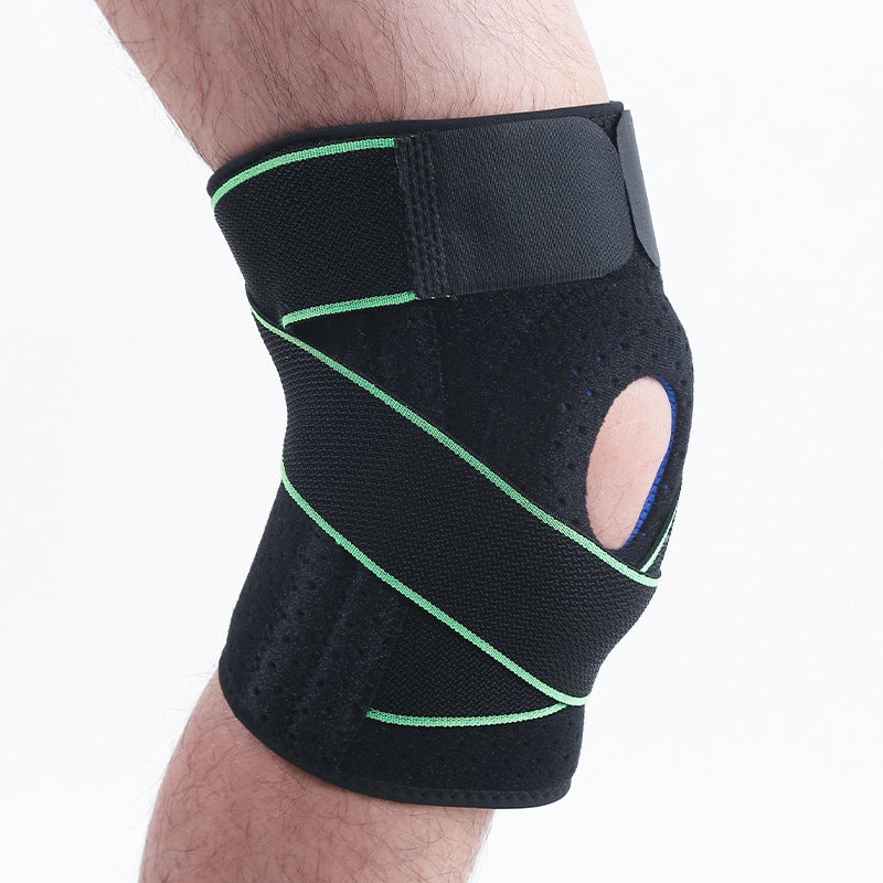 BROOKA Genouillère De Maintien Ligamentaire – Coussin Gel, Stabilisateur Latéral, Sangles Ajustables – Sport, Rééducation, Confort Au Quotidien