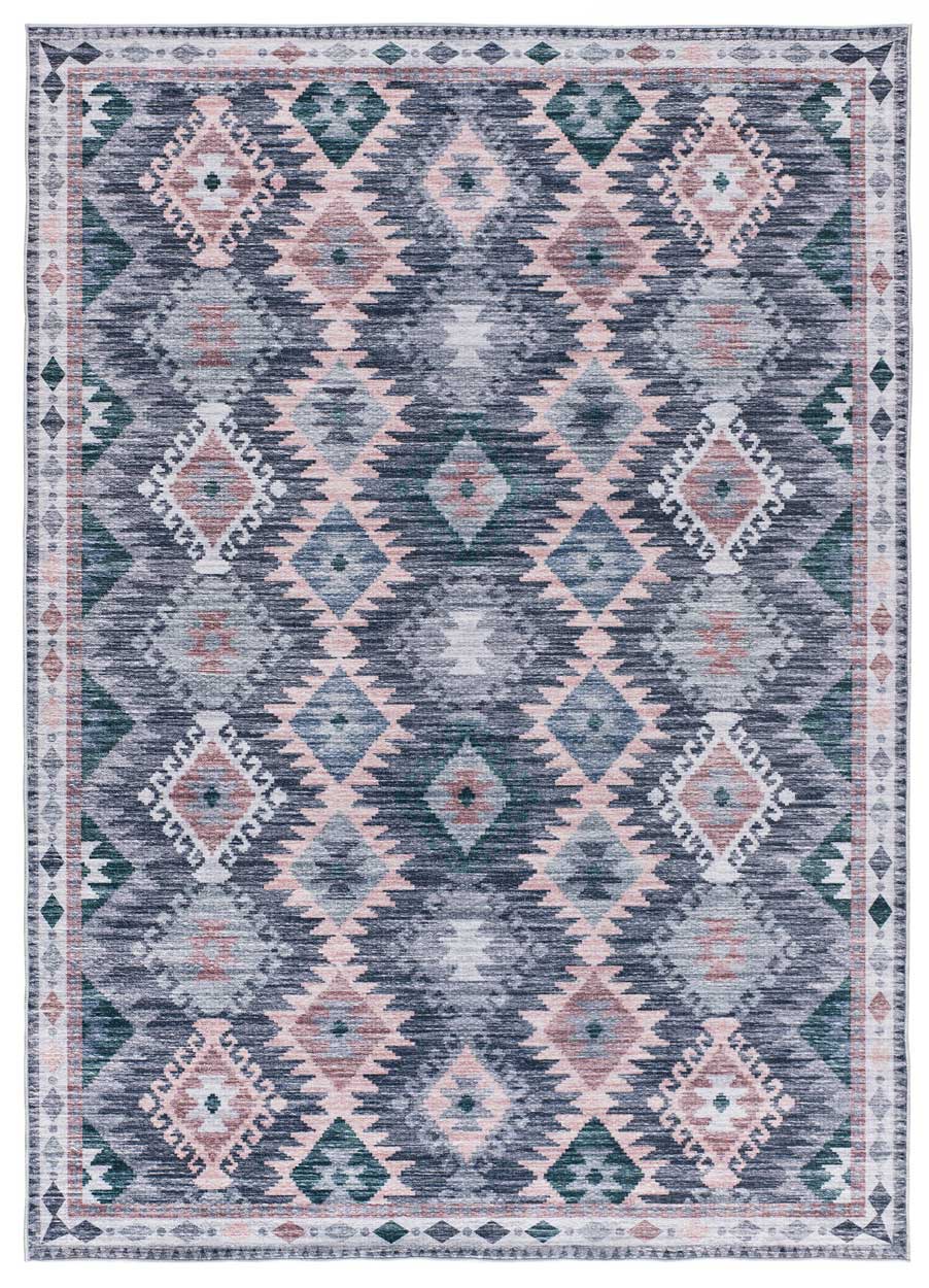Prostokątny wielokolorowy dywan do wnętrz 200 x 290 cm CLASS ethnic - ATTICGO