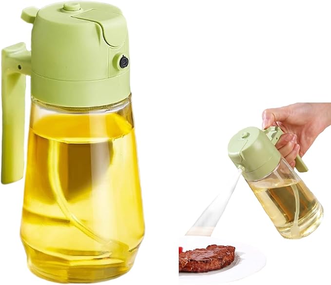 470ml 2in1 Vaporisateur d'huile Distributeur d'huile d'olive 470ml 2in1 Vaporisateur d'huile Distributeur d'huile d'olive