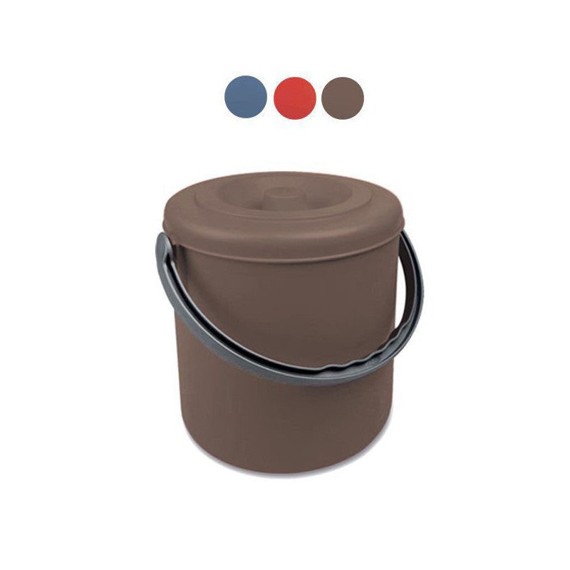 Stefanplast Vaso in Plastica Medio Cilindro Coccio 70 H.51,0