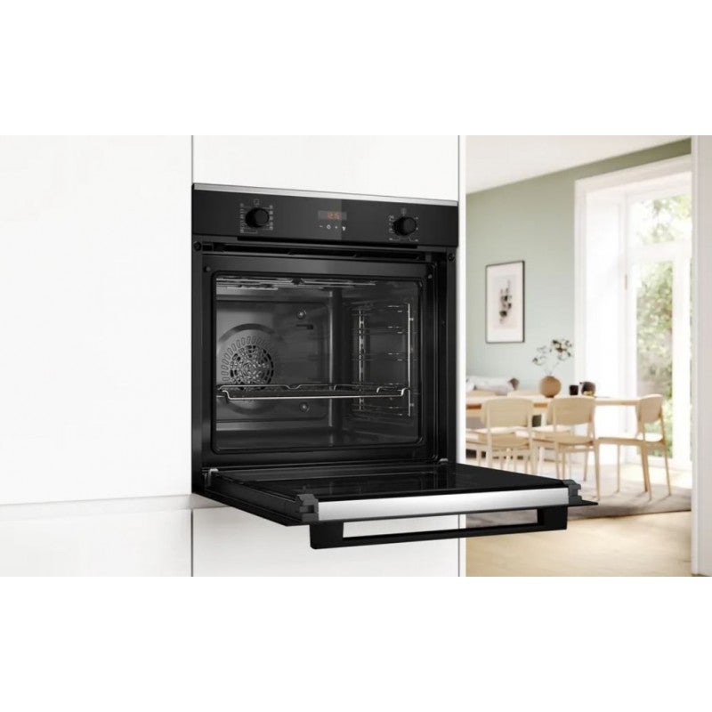 Four Encastrable Multifonctions 71L BOSCH Série 4 Nettoyage Pyrolyse 60x60cm Noir - HBA274BB3P - 3