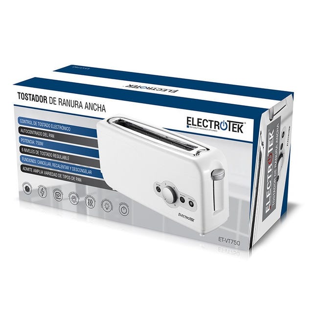 Watch 6 Classic Tostapane 2 Fette GEEPAS Con 6 Livelli Di Tostatura - 650W, Vassoio Briciole, Annullamento, Colore Grigio Bollitore Smeg - Foto 8