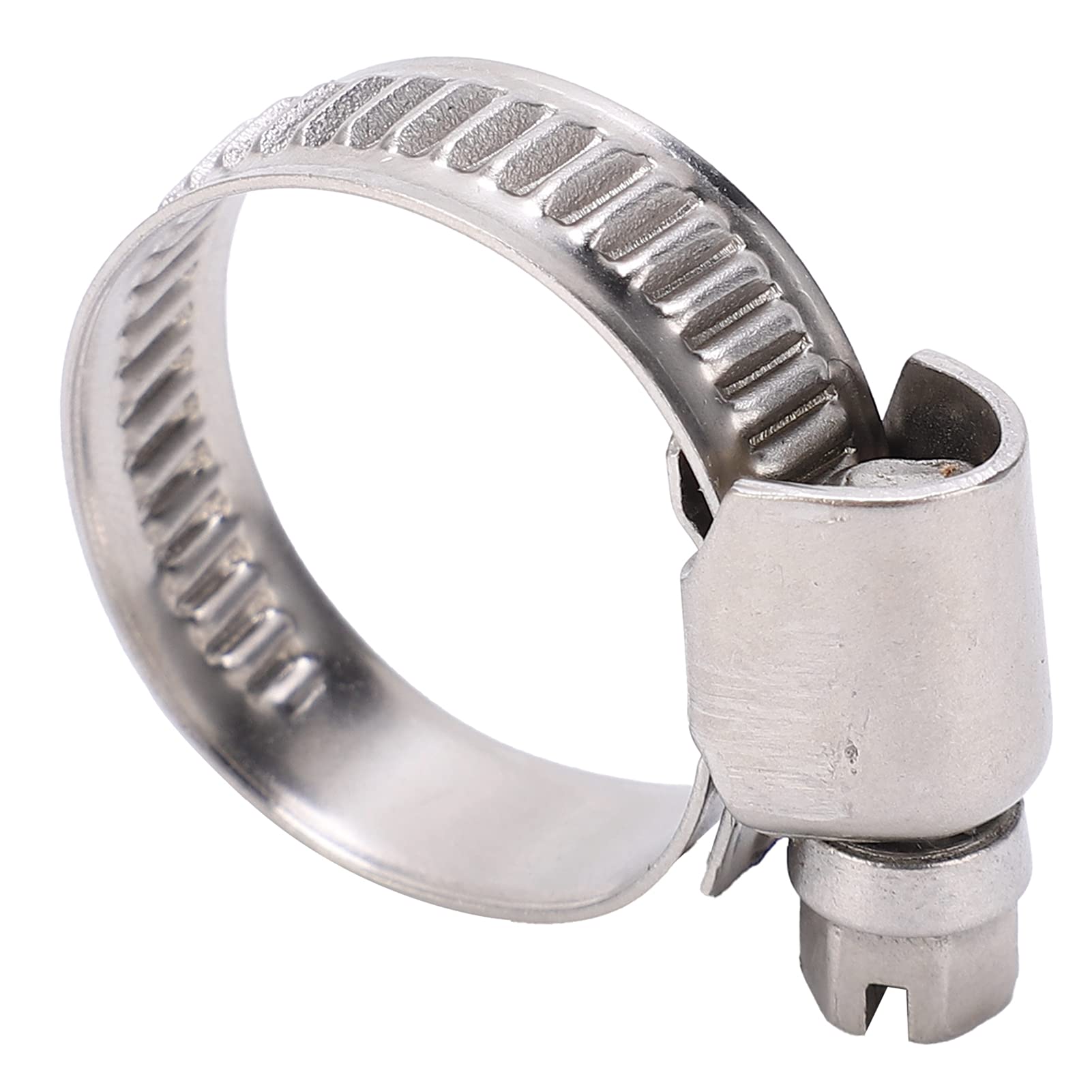 COLLIERS DE SERRAGE POUR TUYAU FLEXIBLE EN ACIER INOXYDABLE 304 DE STYLE ALLEMAND 14-27MM - 2