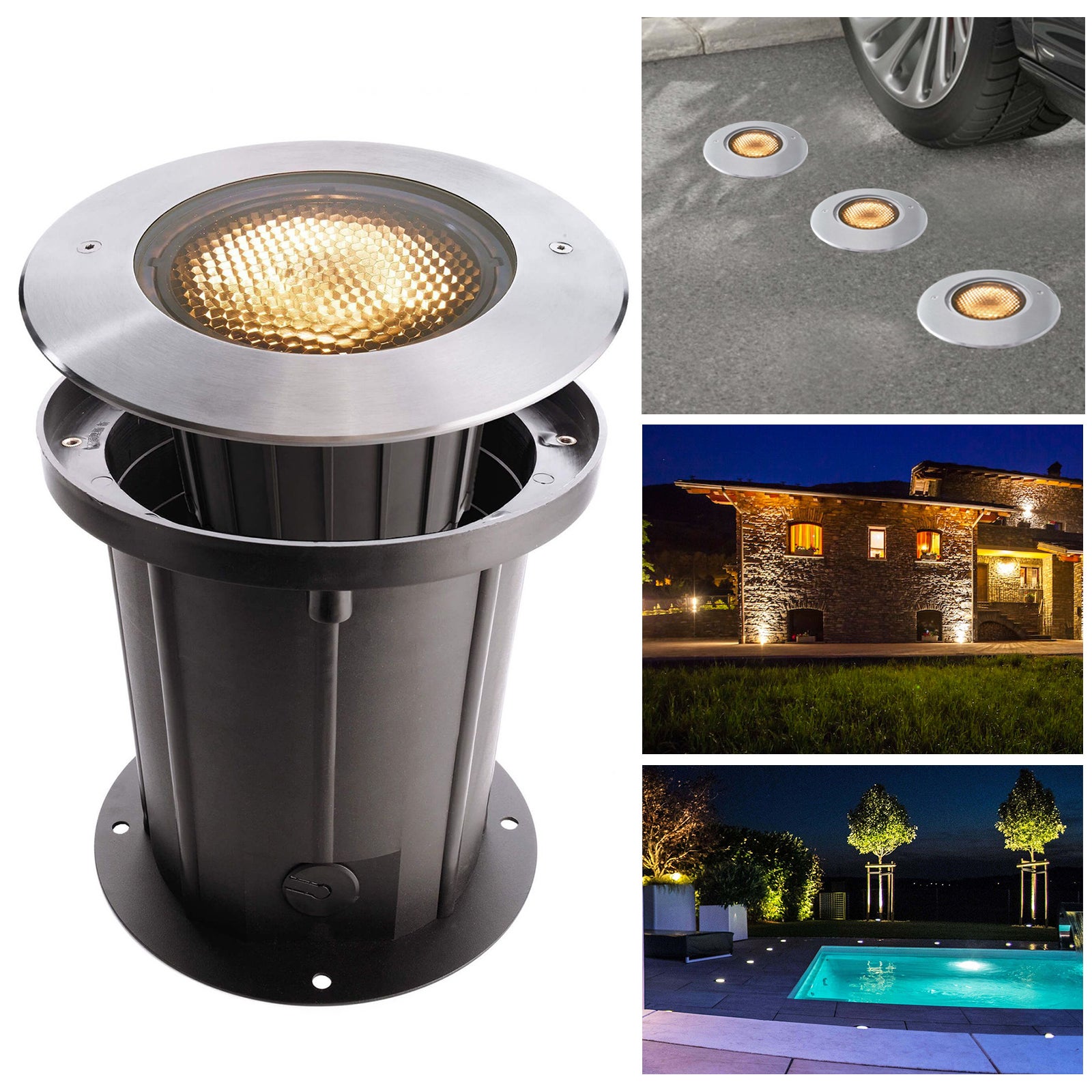 Faretto LED 30W Con Sensore Movimento - Impermeabile IP66, 2700LM, Telecomando, Per Esterni