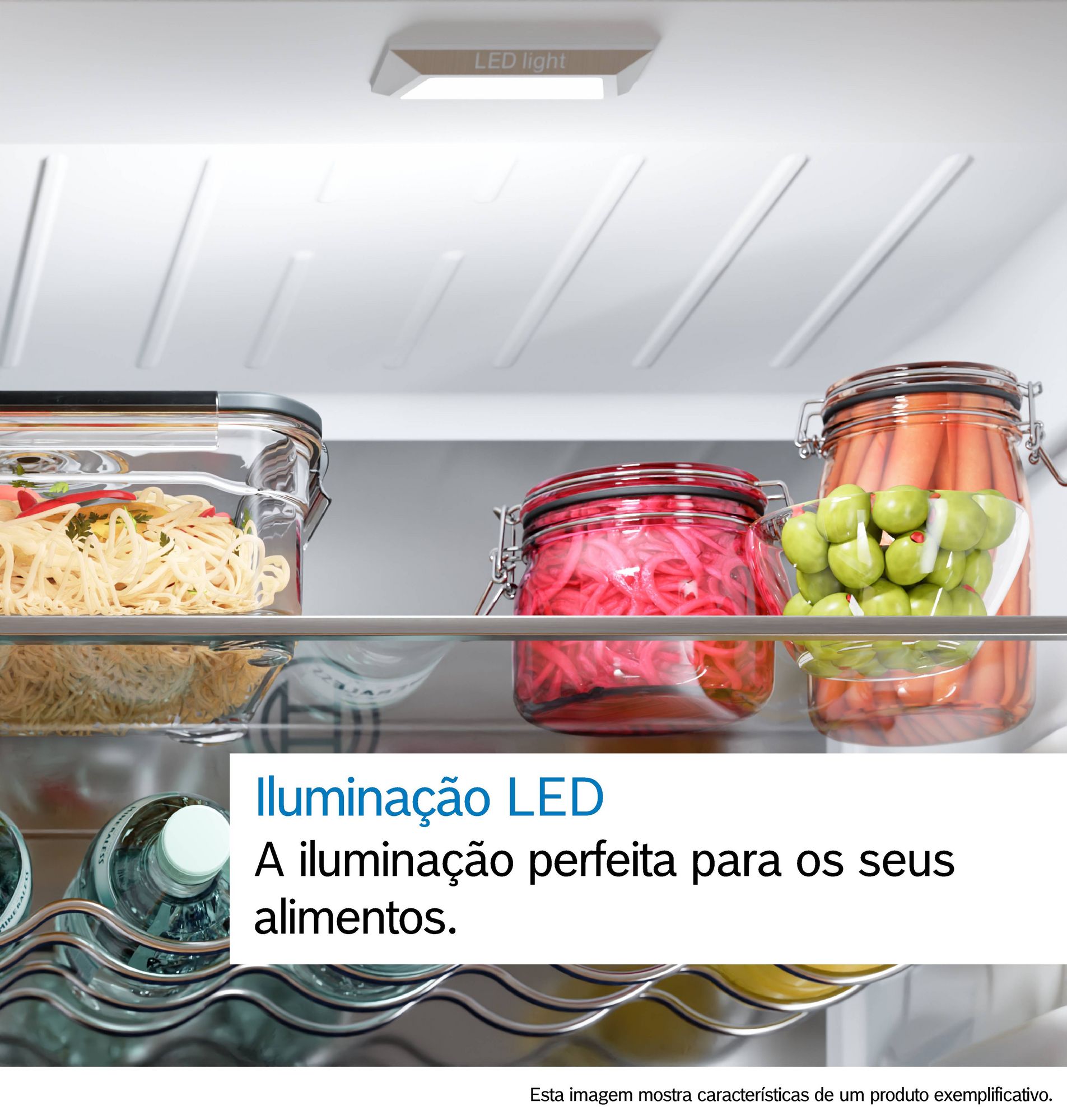 Réfrigérateur combiné encastrable BOSCH KIV87NSE0, Série 2, Eco Airflow - 9