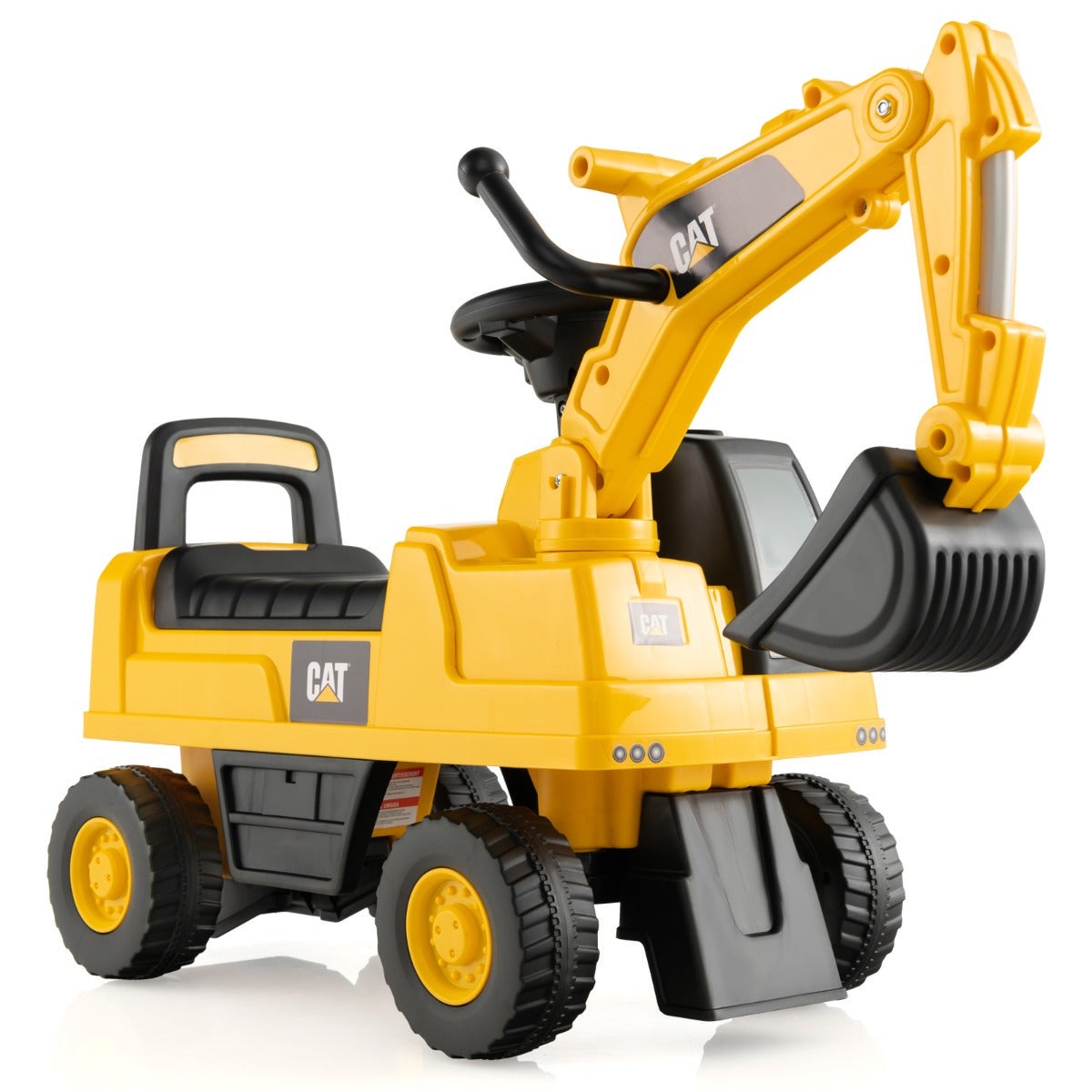 Tracteur pour enfant jouet pelle avec seau rotatf roues ant-dérapant