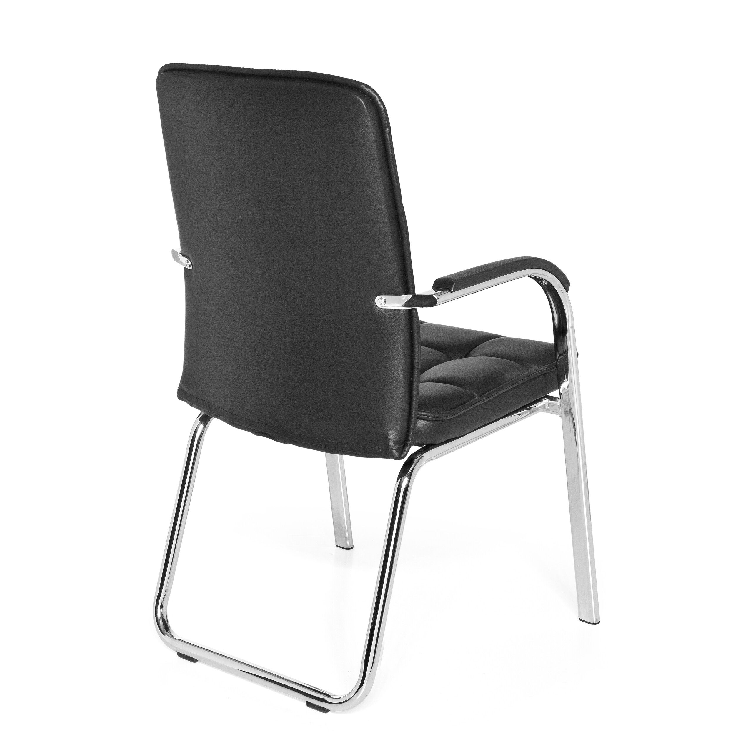 Sedia da conferenza / sedia per visitatori BORNE PU nero hjh OFFICE - 4