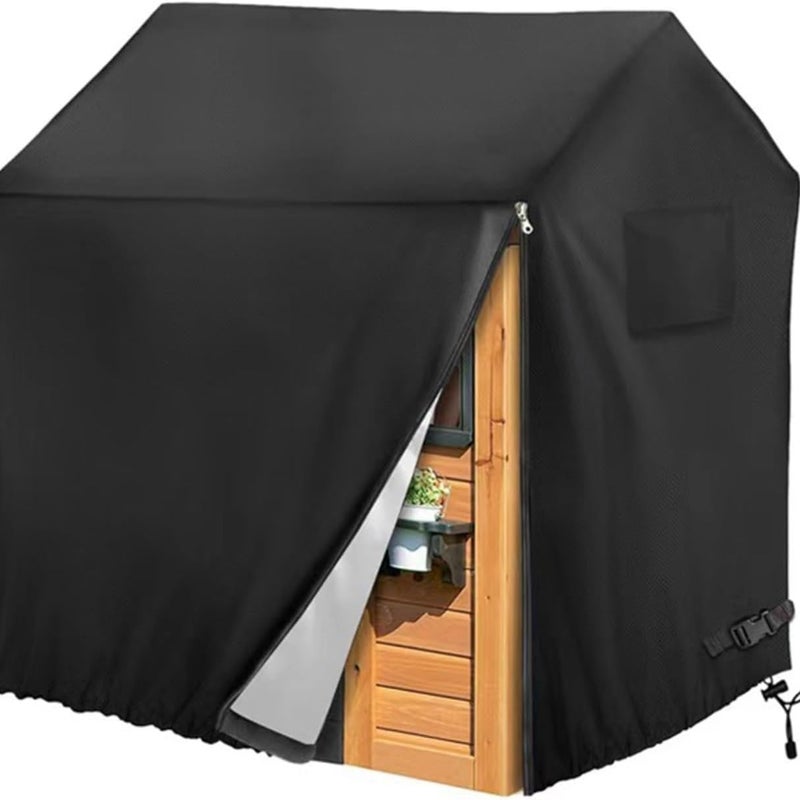 Zewnętrzny pokrowiec ochronny na domek zabaw dla dzieci, wodoodporny, odporny na promieniowanie UV, wykonany z tkaniny Oxford 210D (110 x 120 x 140 cm