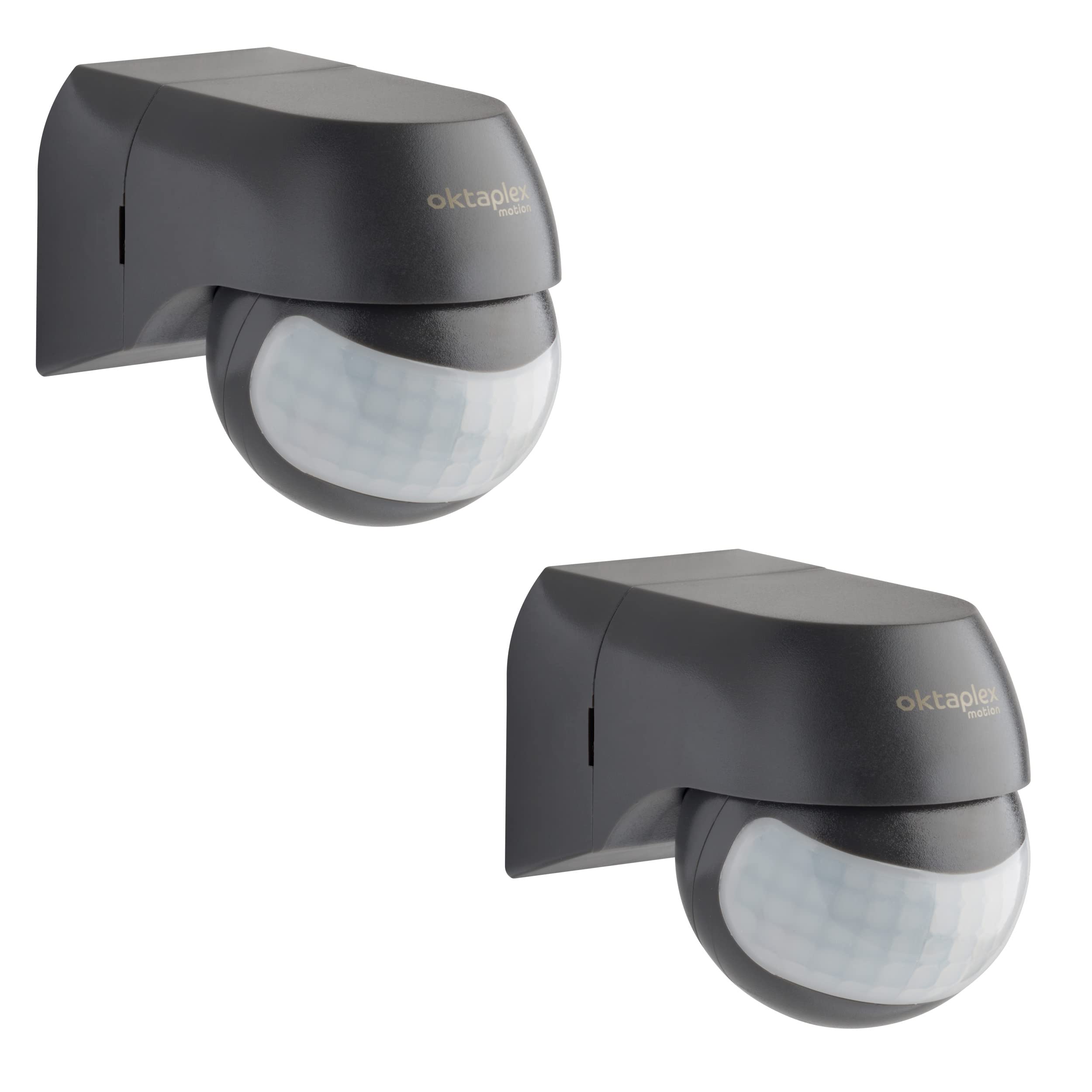 Détecteur De Mouvement PIR 180° 12m - Crépusculaire - IP44 Pour Intérieur/extérieur - Maclean