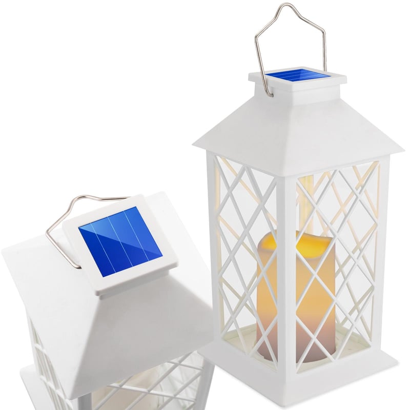 Lampa Solarna Lumiled Ogrodowa LED Stojąca Latarnia IP44 Wisząca Latarenka 1 szt.