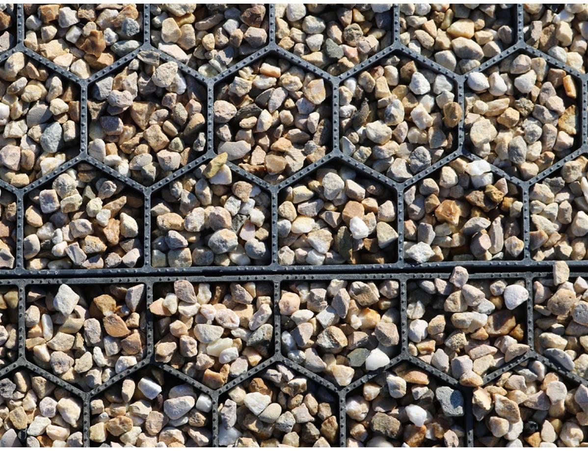 URBANGRAVEL - Stabilisateur de gravier en milieu urbain - Gris ( 600x390x40 mm - 0.223 m² ) - 4