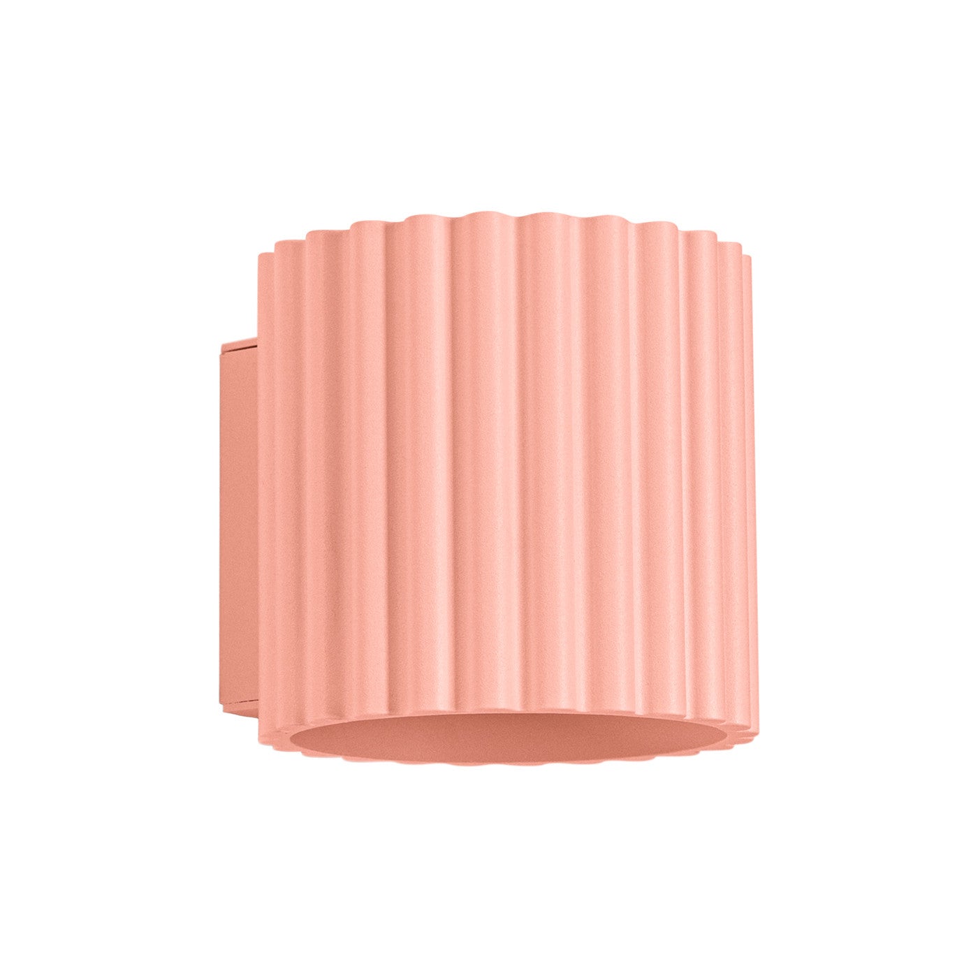 Kinkiet nowoczesny AURA brzoskwiniwy 1xG9x10W wym: 10x10x12 cm IP20 Sollux Lighting