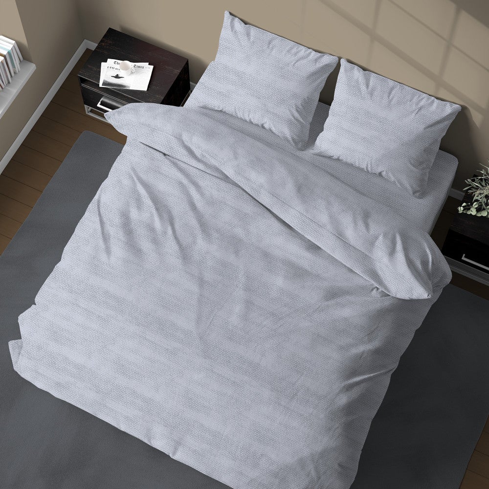 Housse de couette double en flanelle 250x200 cm « Sleeping Time