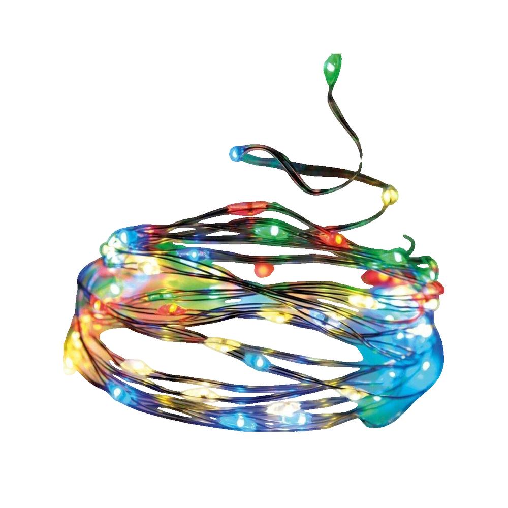 Oświetlenie dekoracyjne christmas-decoration Lampki Girlanda 320 LED multikolor 8 trybów IP44 - 2