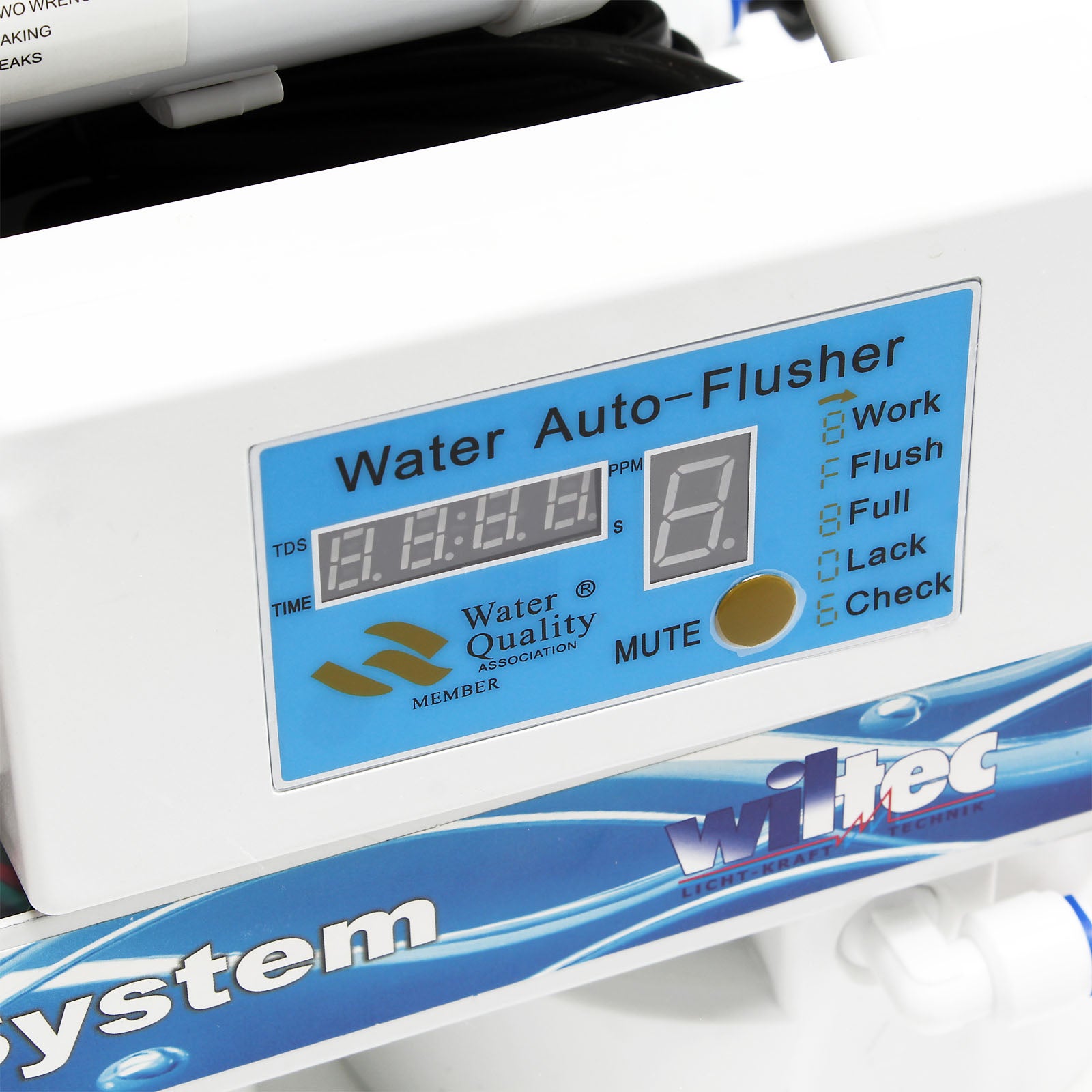 NW-RO50-D1 – Système d'Osmose Inverse (RO) à 5 étapes – 190 l/jour 50 GPD – avec pompe booster – Montage mural, Sous évier – Osmoseur… Naturewater - 9