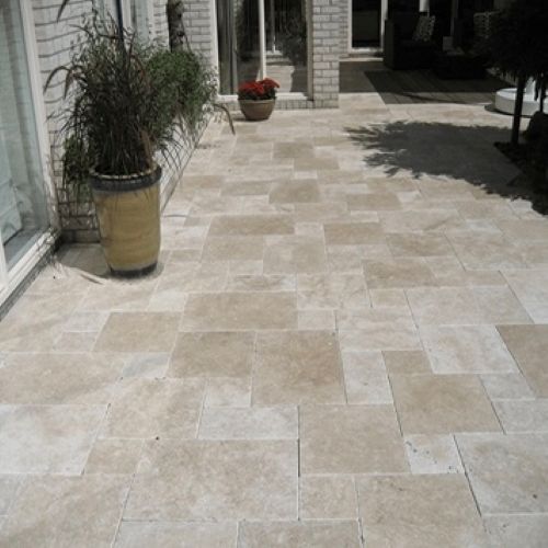 Albedo Pierre - Travertin OPUS deuxième choix PREMIUM - set de 0,74m2 - 3