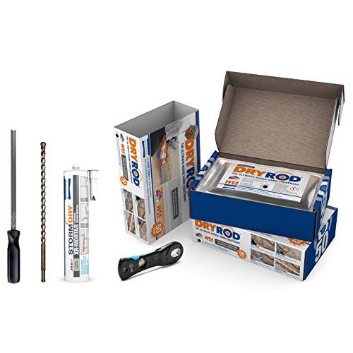 Foret Dryrod 12x300mm SDS - Pour Traitement Anti-Humidité Murs, Perçage Mortier Remontées Capillaires