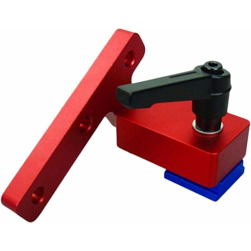 Ogranicznik do szyny T, szyny T, drewno, narzędzia ręczne DIY, zestaw szybkiego uchwytu do szyn T 30 mm
