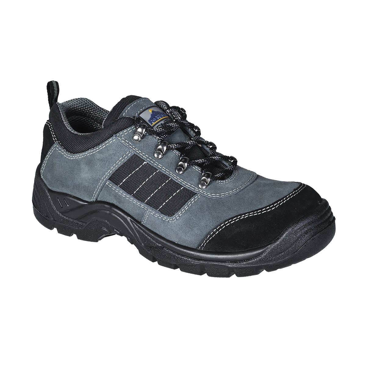 Chaussure De Sécurité Portwest Derby S1P Noir - Taille 44 - Semelle Acier Antidérapante